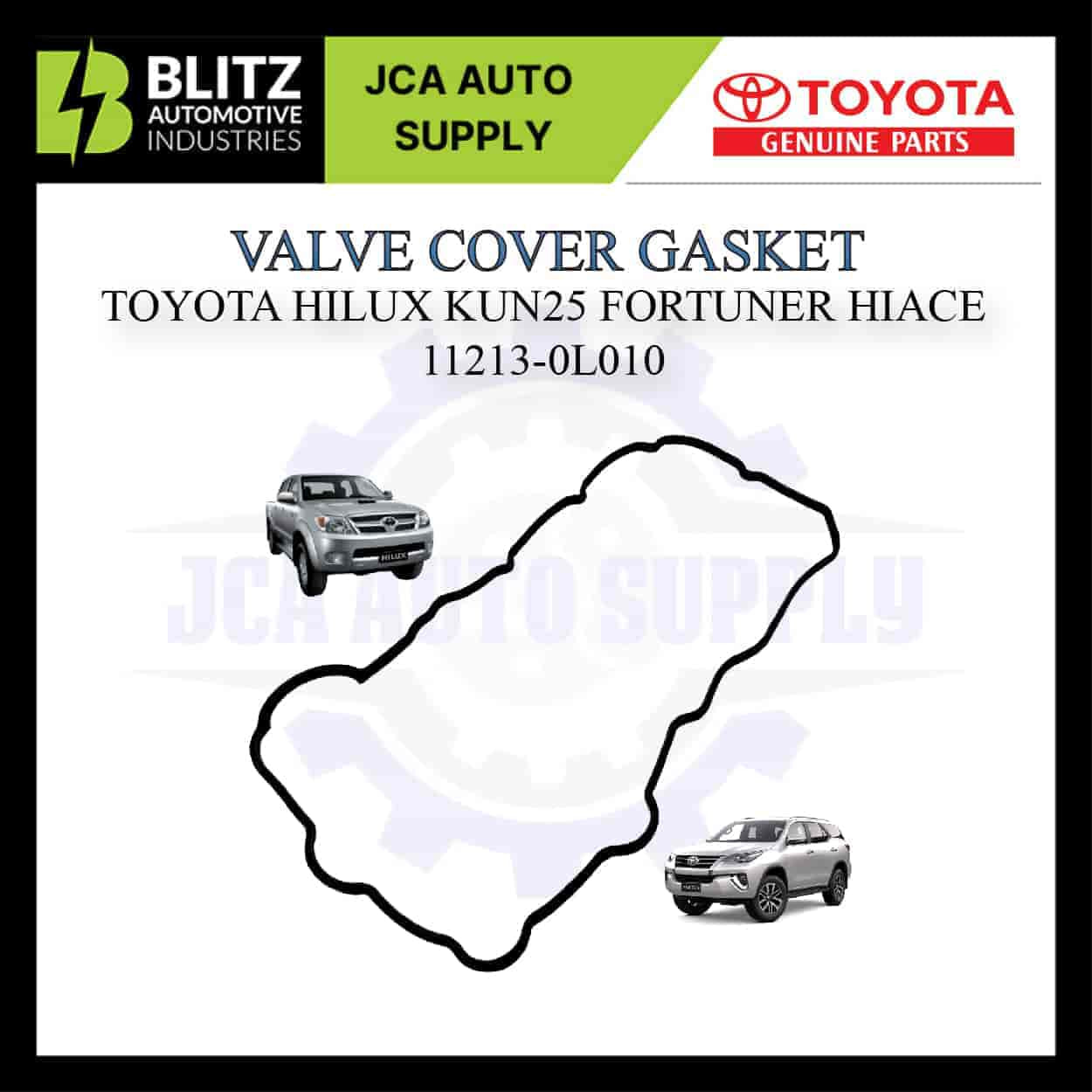 Toyota Valve Cover Gasket ORIGINAL HILUX KUN25 FORTUNER HIACE 11213