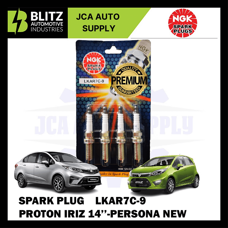 Spark Plug Set Pcs Proton Iriz Persona Vvt Saga Vvt Savvy