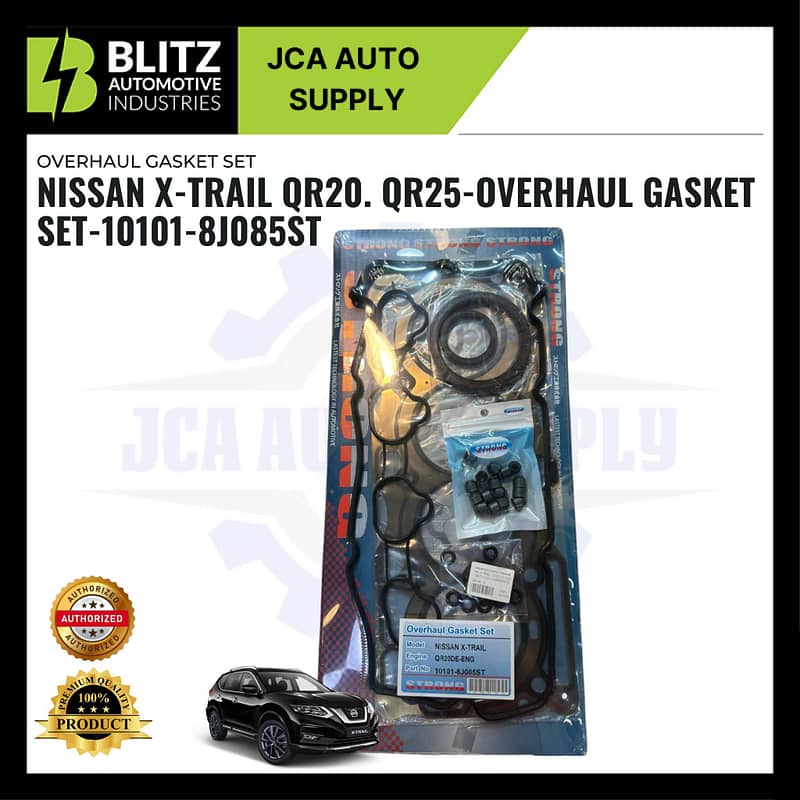 Nissan X-Trail T30 QR20DE-Overhaul Gasket Set-10101-8J085ST