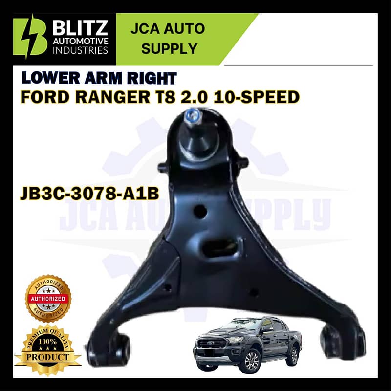 Ford Ranger T8 2.0cc 10-Speed Lower Arm (Iron) Left-Right - Image 3