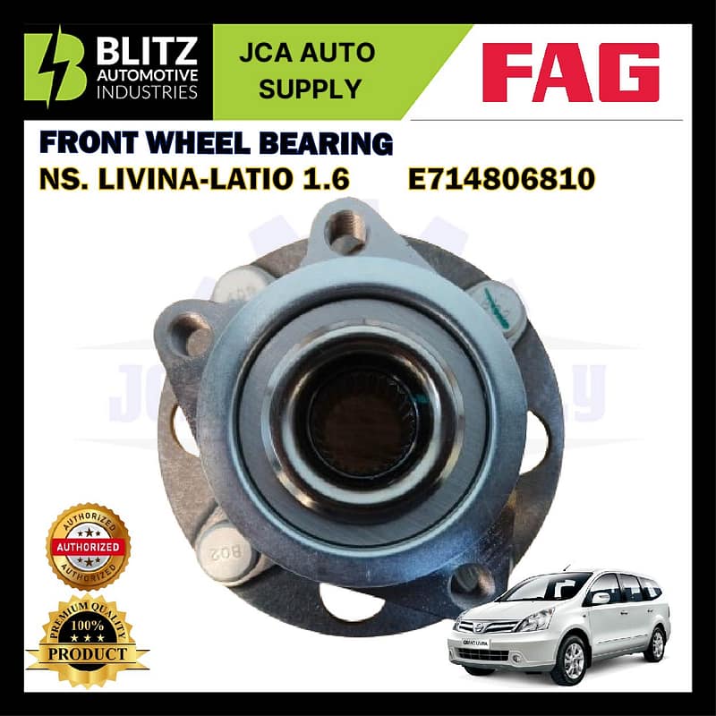 Front Wheel Bearing-Nissan Livina-Latio 1.6-FAG-E714806810 - Image 2