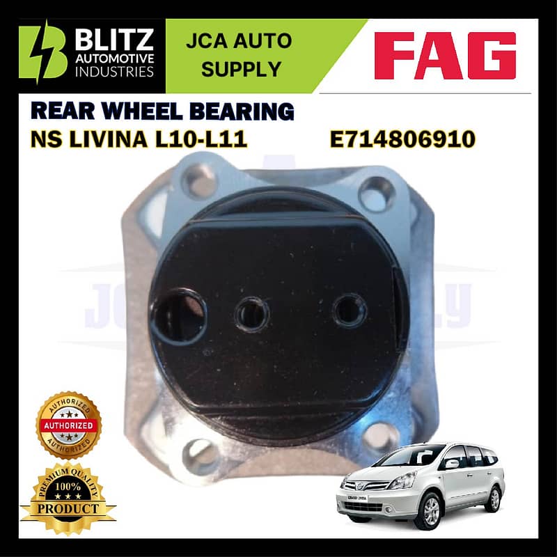 Rear Wheel Hub Bearing-Nissan Livina-Latio-FAG-E714806910