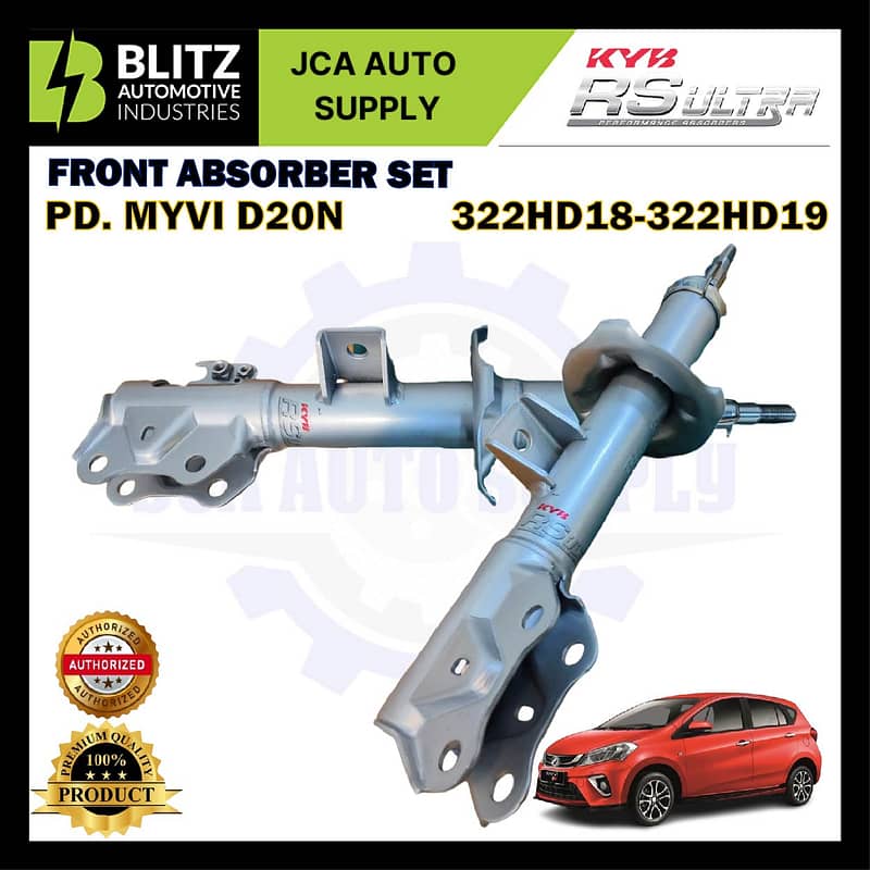 Perodua Myvi Gen3 D20N Front Absorber Set-KYB RS ULTRA-332HD18-332HD19