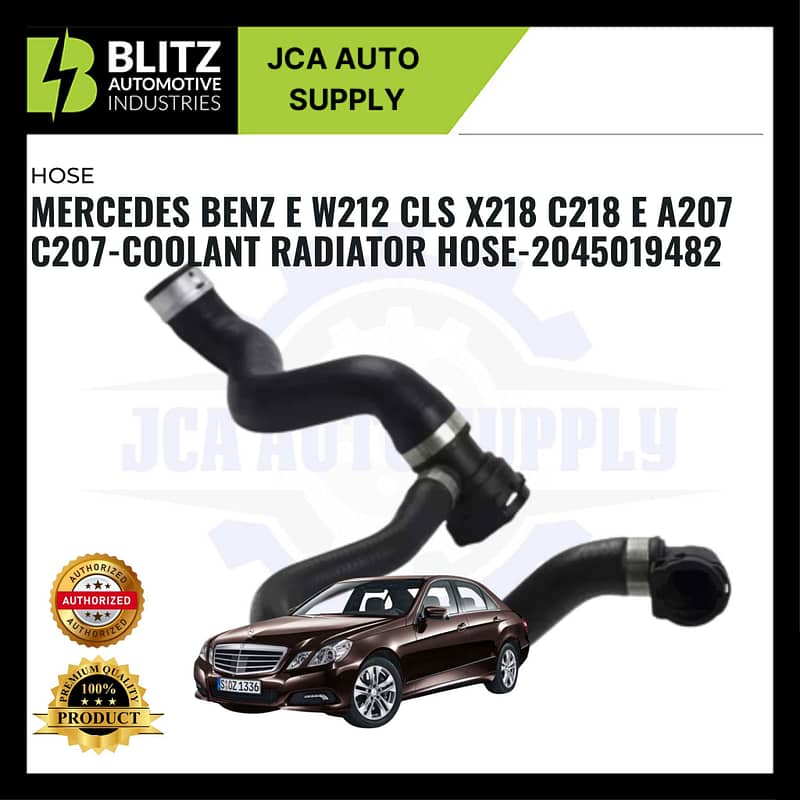 Mercedes Benz E W212 CLS X218 C218 E A207 C207-Coolant Radiator Hose-2045019482 - Image 2