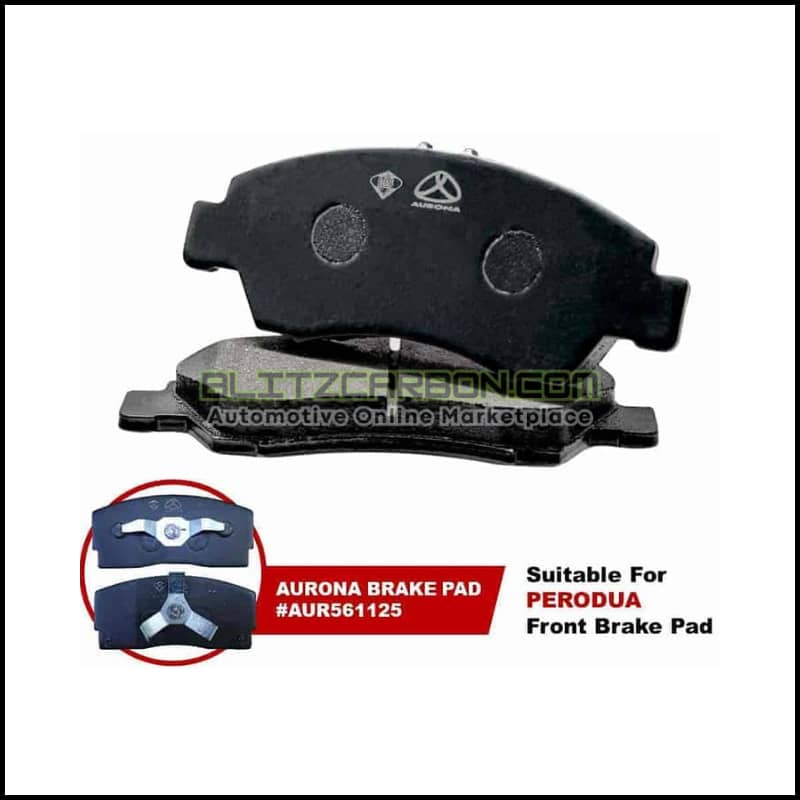 Aurona Brake Pad AUR561125 Front Rusa Charade