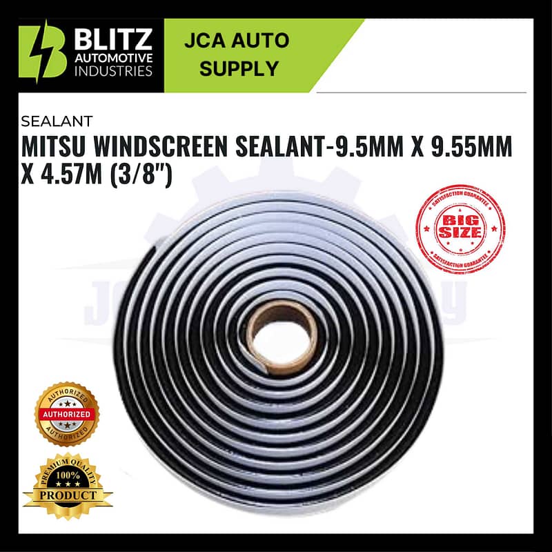 Mitsu Windscreen Sealant-9.5MM X 9.55MM X 4.57M (3/8")