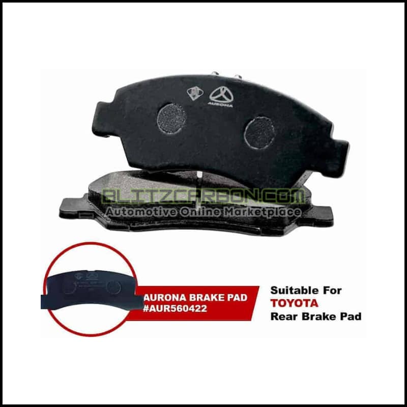 Aurona Brake Pad AUR560422 Rear Camry Celica Corolla Harrier ES300 RX300