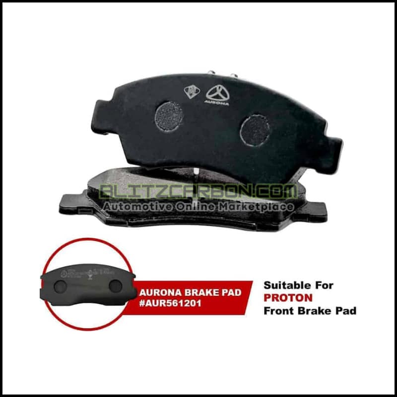 Aurona Brake Pad AUR561201 Front Iswara Saga Wira Kembara