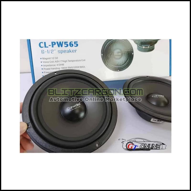 CARWALES CL-PW565 6-1/2" Mid Bass Speaker