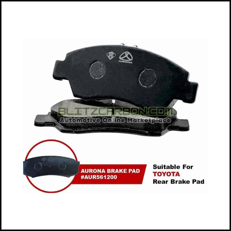 Aurona Brake Pad AUR561200 Rear FJ Cruiser Land Cruiser L/C Prado Pajero