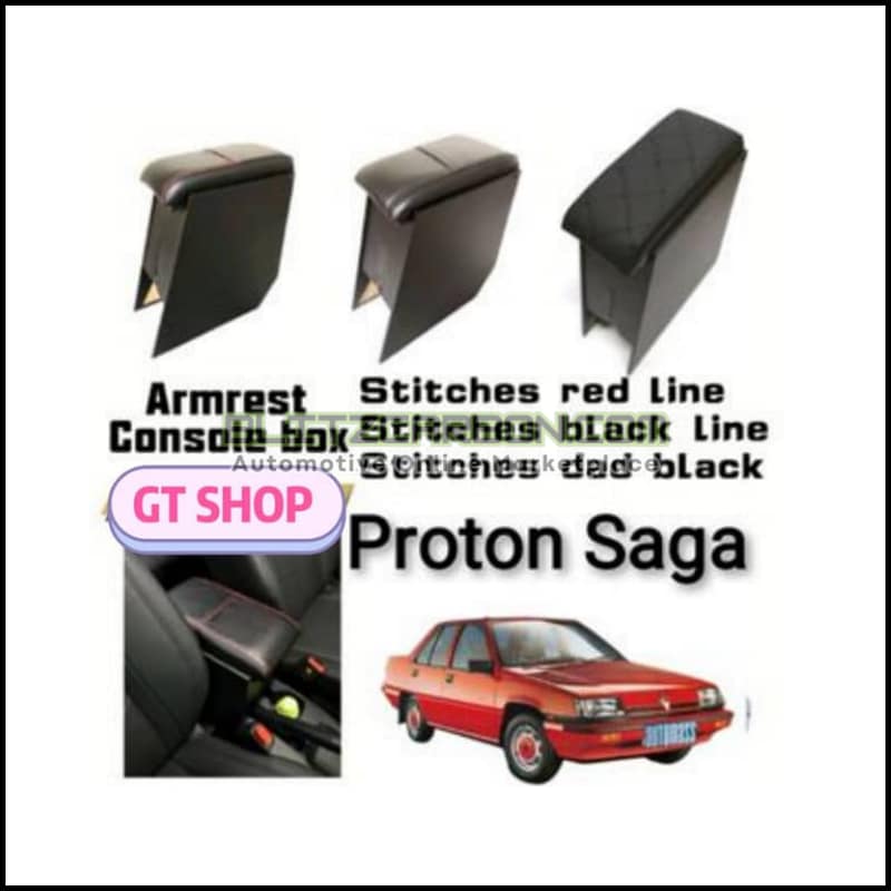 Proton saga armrest console box