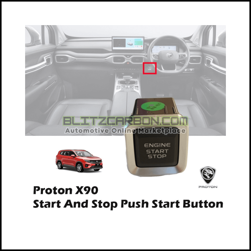 Original Proton Geniune X90 Start And Stop Push Start Button