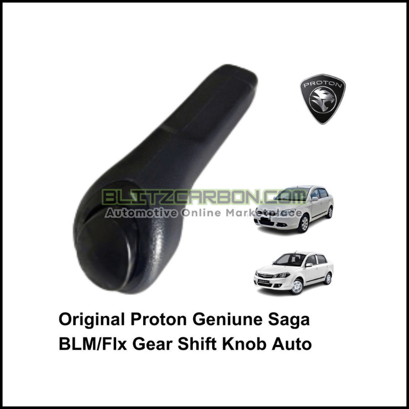 ORIGINAL PROTON GENIUNE SAGA BLM/FLX GEAR SHIFT KNOB AUTO