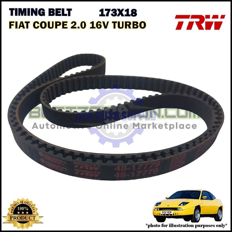 Tali Timing-Fiat Coupe 2.0cc 16V Turbo (173T)-Timing Belt-TRW-4817779 (173X18)