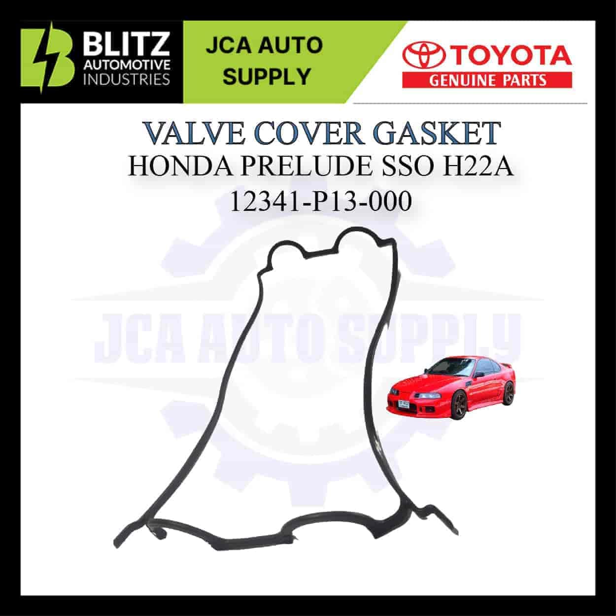 Honda Valve Cover Gasket ORIGINAL Prelude SSO H22A 12341P13000