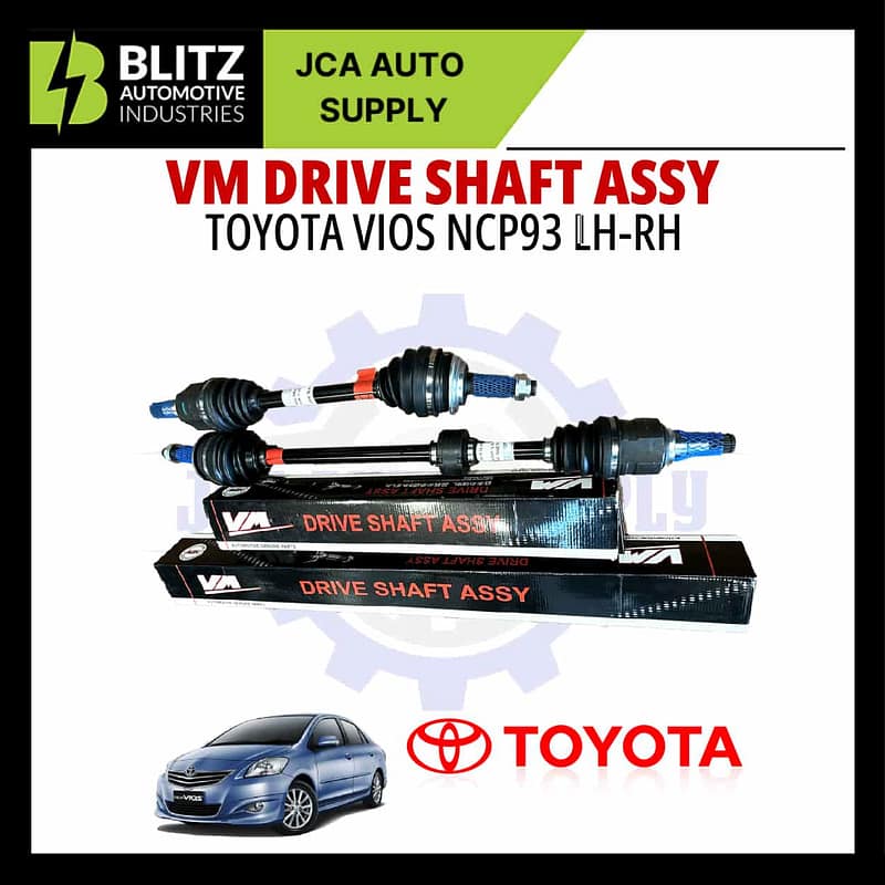 TOYOTA VIOS NCP93 DRIVE SHAFT ASSY LHRH