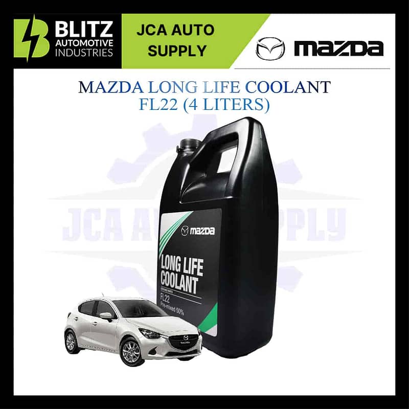 MAZDA Long Life Coolant FL22 ORIGINAL (4 Liters) Premixed 50