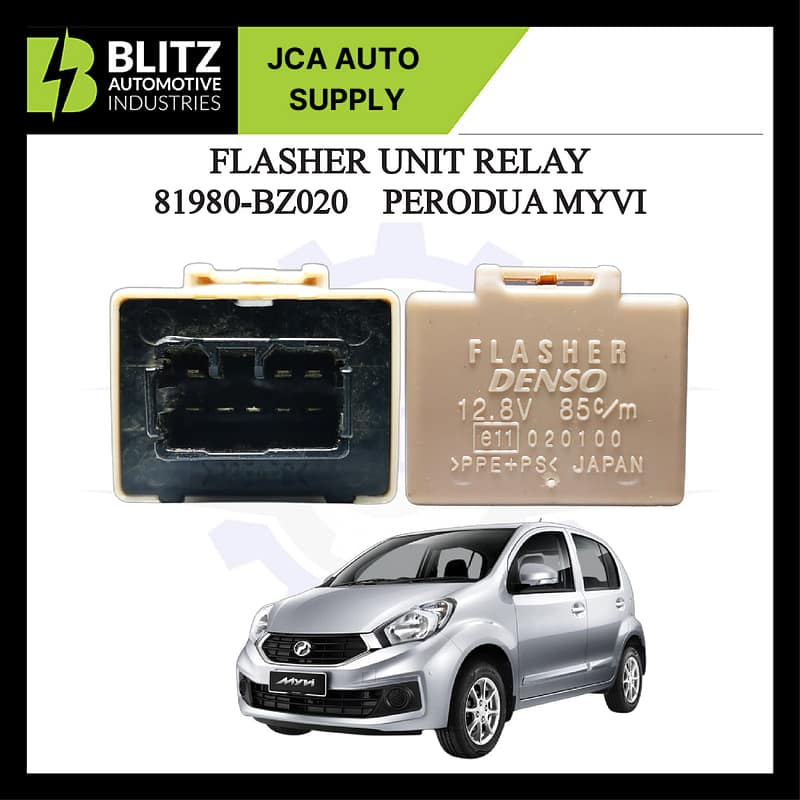 RELAY SIGNAL FLASHER UNIT PERODUA MYV, MYVI LAGI BEST, VIVA, ALZA