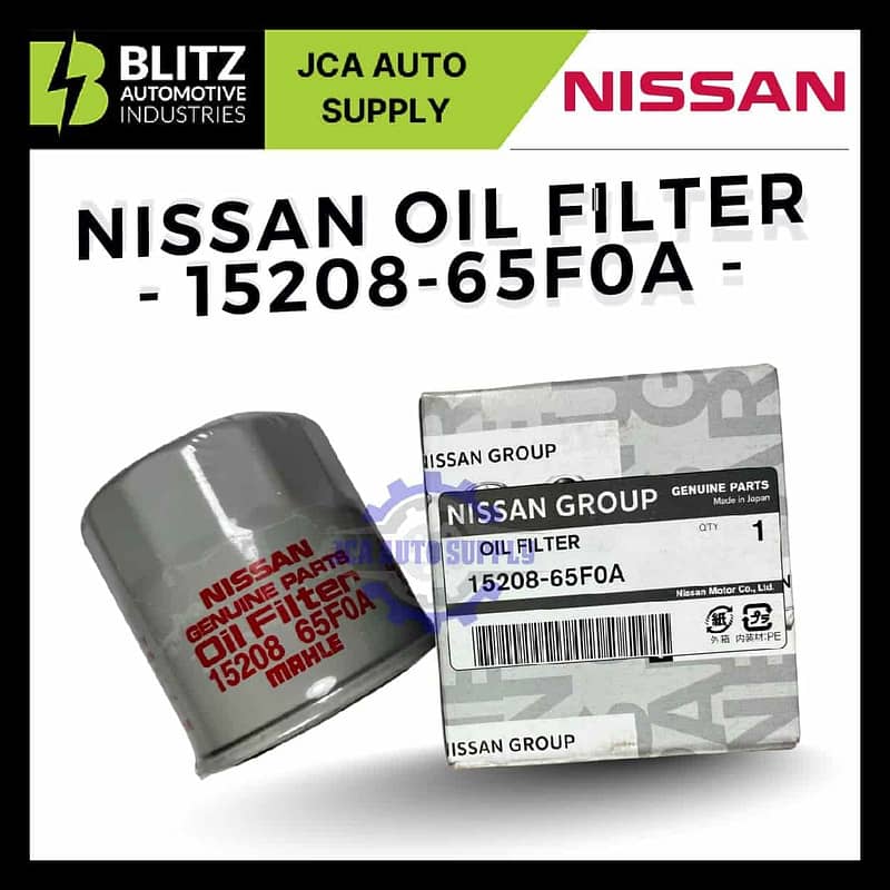 ORIGINAL NISSAN OIL FILTER 15208-65F0A - Blitzcarbon.com
