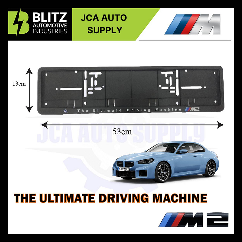 BMW M2 CAR PLATE BLITZ1 Artboard 3