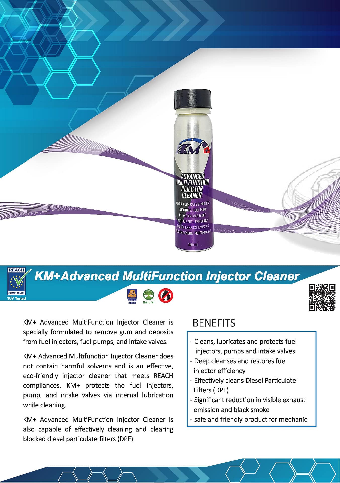 KM+ Advanced MultiFunction Injector Clean