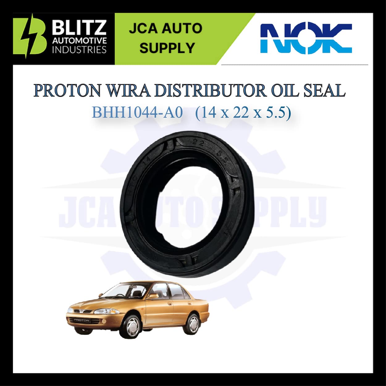 Wira Distributor Oil Seal 14x22x5.5 BHH1044A0