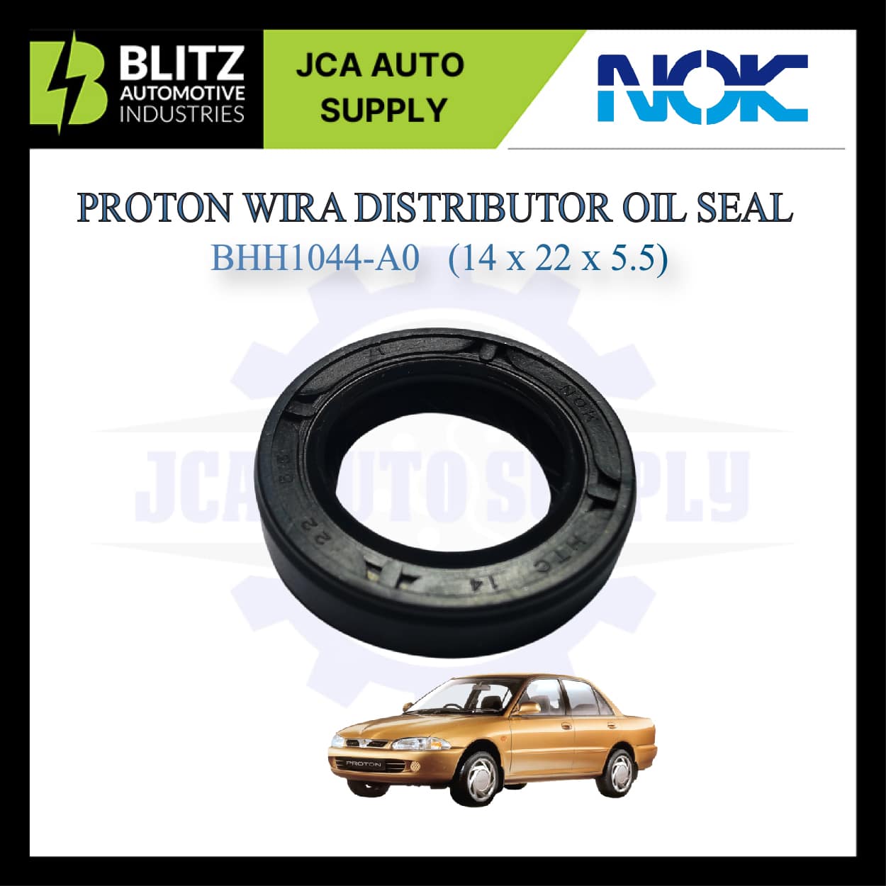 Wira Distributor Oil Seal 14x22x5.5 BHH1044A0