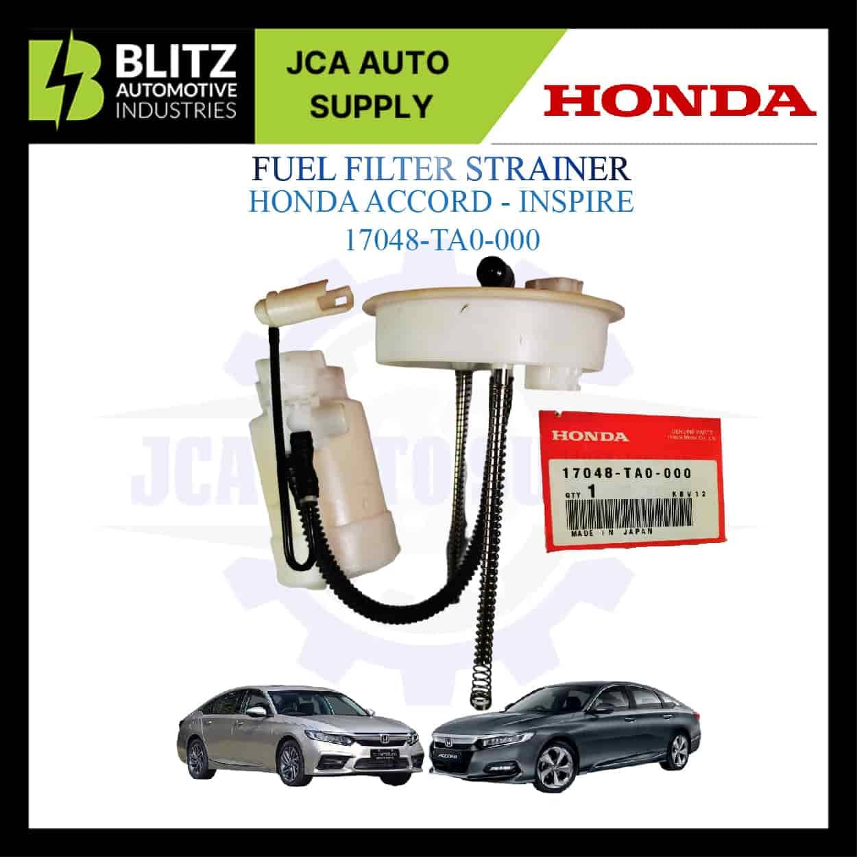 HONDA Fuel Filter Strainer Set ORIGINAL - Honda Accord-Inspire - 17048 ...
