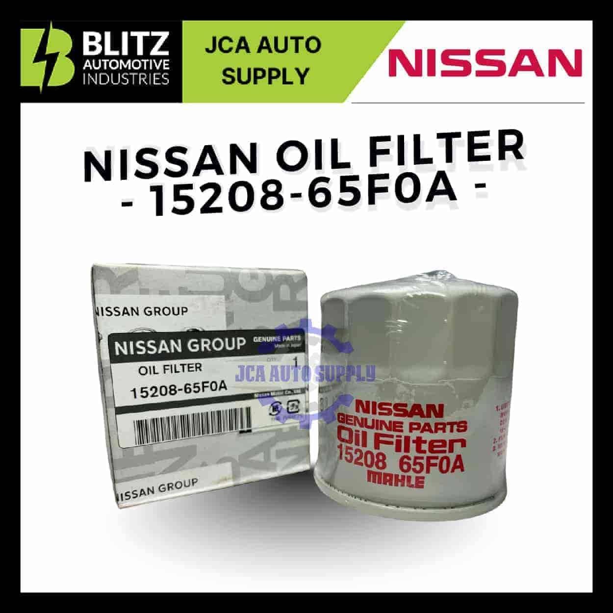 ORIGINAL NISSAN OIL FILTER 15208-65F0A - Blitzcarbon.com