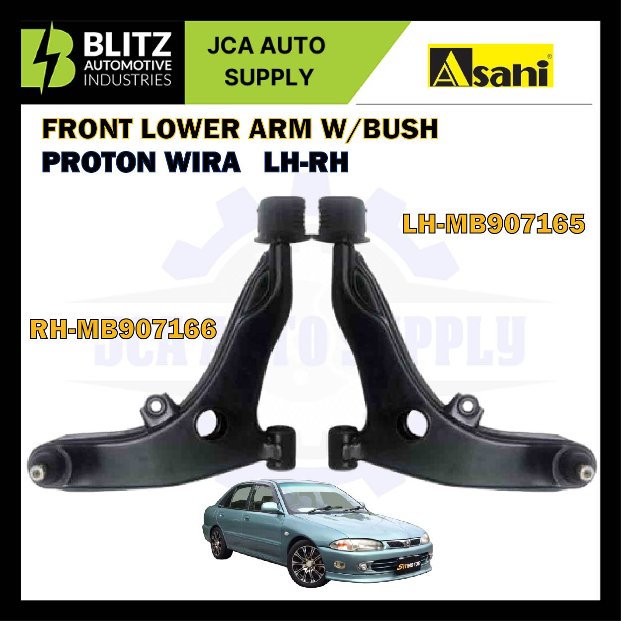 Proton Wira Front Lower Arm Lh Rh Asahi Blitzcarbon Com