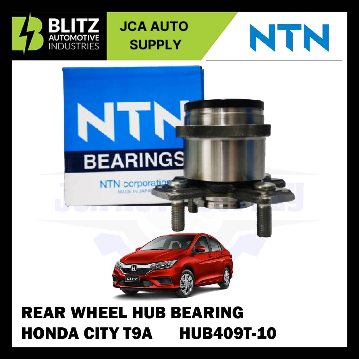 REAR WHEEL HUB BEARINGHONDA CITY T9A (2015)JAZZ T5A (20142019)NTN