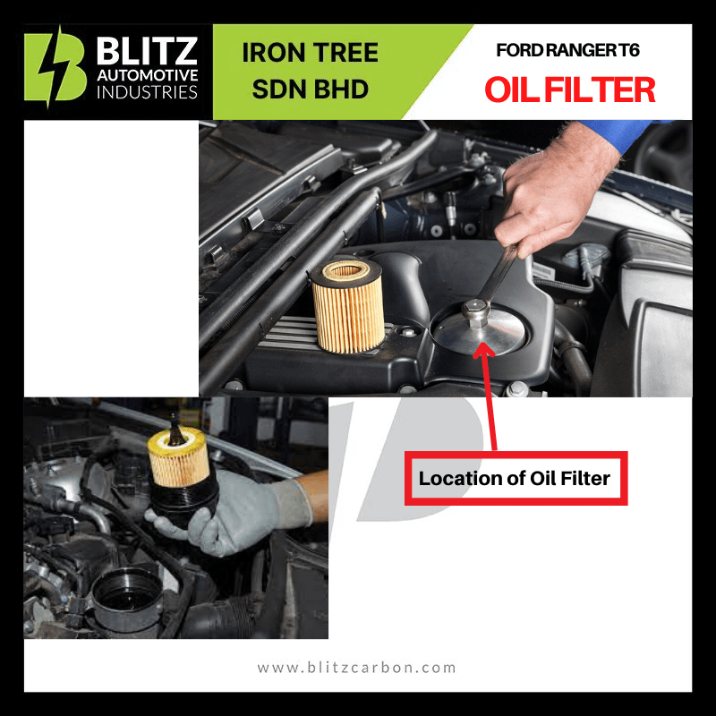 Ford Genuine Oil Filter for Ford Ranger T6 2.2 / 3.2 >BB3Q6744BA