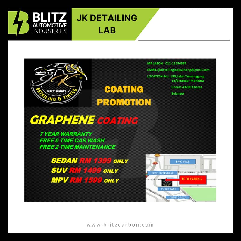 JK DETAILING LAB Graphene Coating