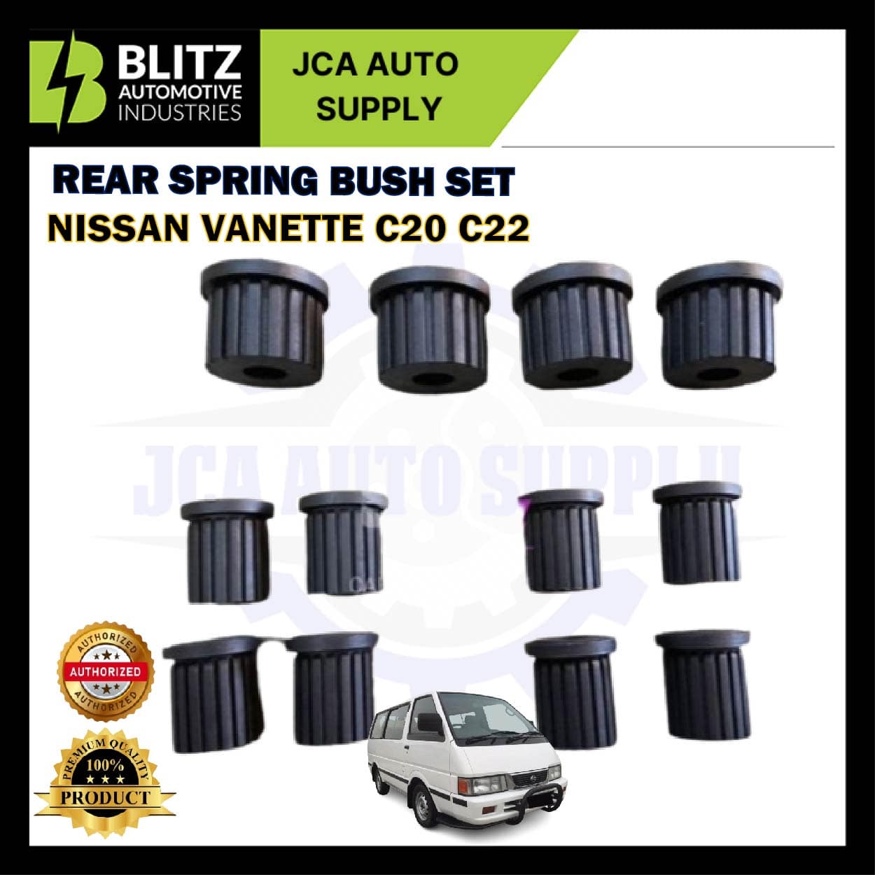 NISSAN VANETTE C20 REAR SPRING BUSH BLITZ1 Artboard 3