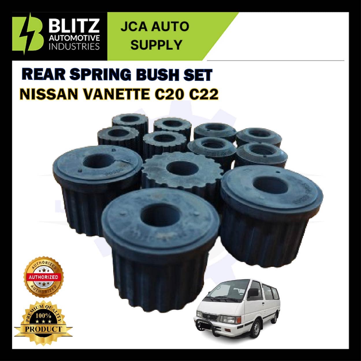 NISSAN VANETTE C20 REAR SPRING BUSH BLITZ2 Artboard 3