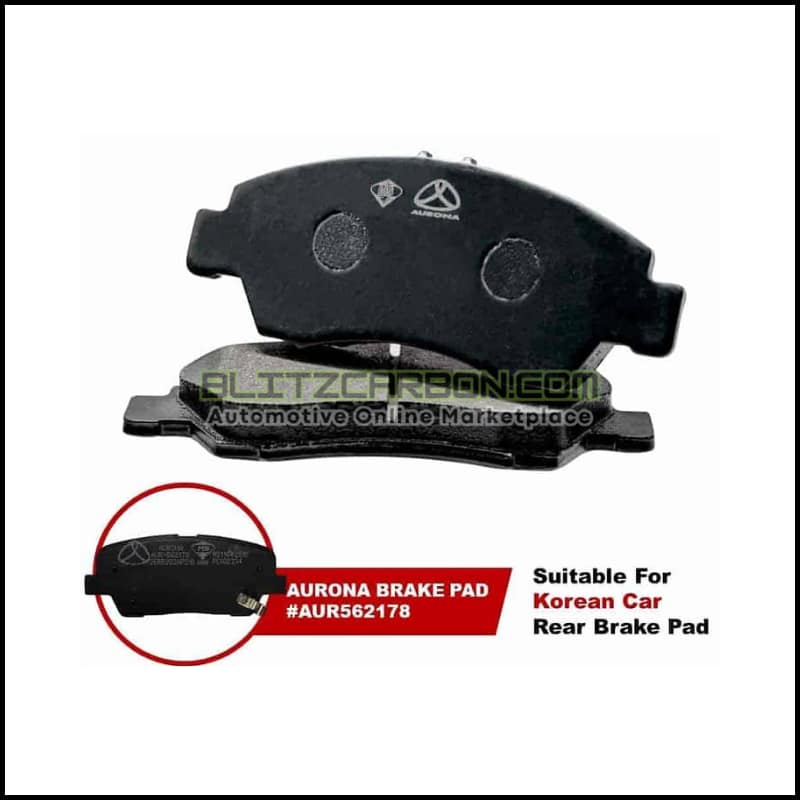 Aurona Brake Pad AUR562178 Rear SantaFe Musso Sorento