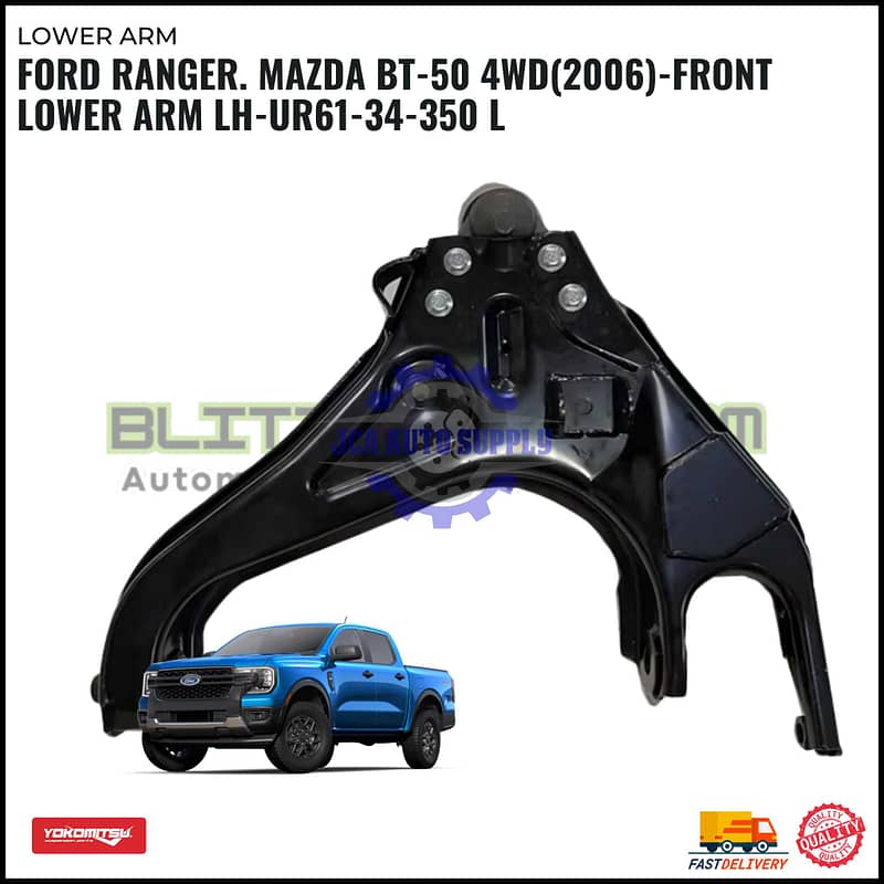 Ford Ranger. Mazda BT-50 (2006-2011) 4WD-Front Lower Arm