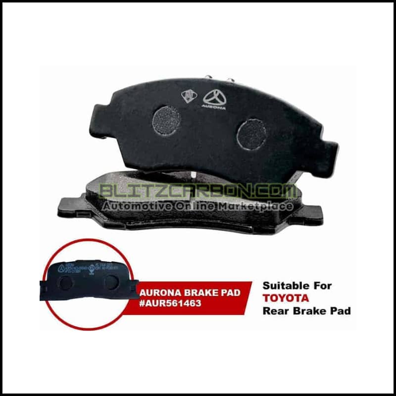Aurona Brake Pad AUR561463 Rear Caldina Camry Wish Eastar
