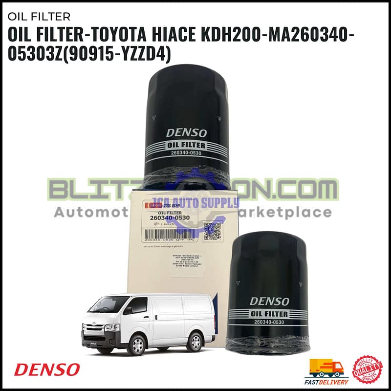 Oil Filter-Toyota Hiace KDH200-MA260340-05303Z(90915-YZZD4)