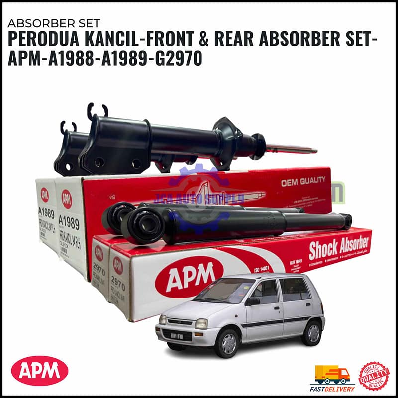 Perodua Kancil Front Absorber Set-APM-A1988-A1989