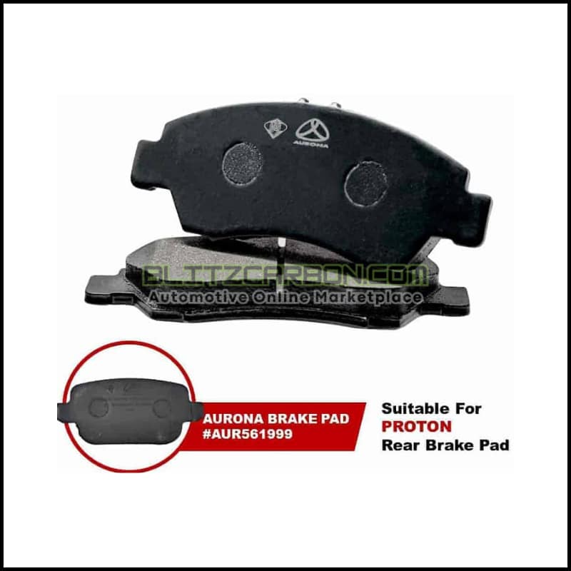 Aurona Brake Pad AUR561999 Rear Exora Bold Preve SuprimaS Focus Kuga Mondeo S-Max