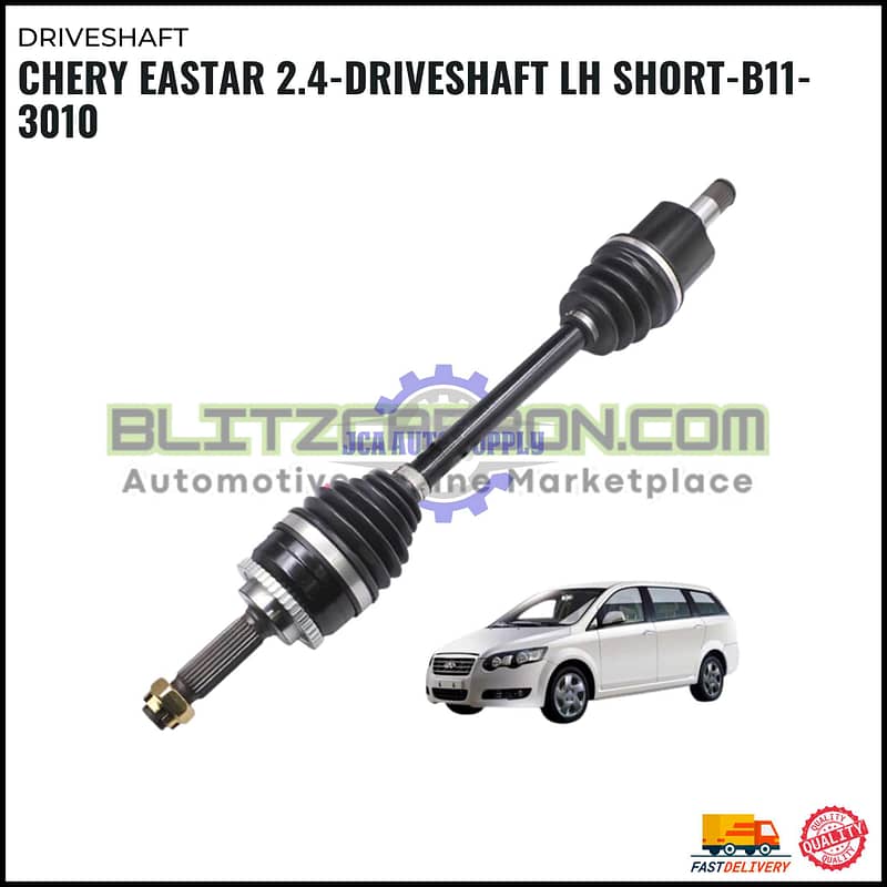Chery Eastar 2.4-Driveshaft LH Short-B11-3010