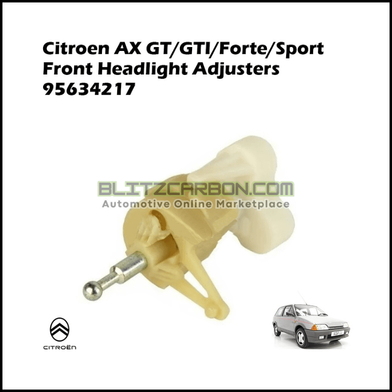 Citroen AX GT GTI Forte Sport Front Headlight Adjusters 95634217