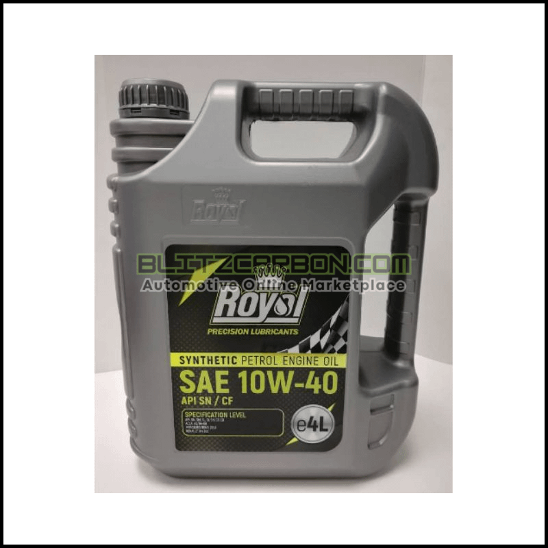 ROYAL SYNTHETIC PETROL ENGINE OIL SAE 10W-40 API-SN/CF 4L