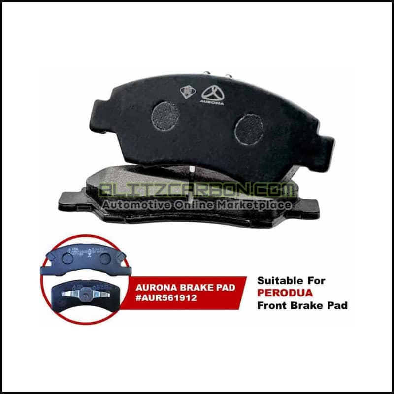 Aurona Brake Pad AUR561912 Front Viva Juara Attrage Mirage