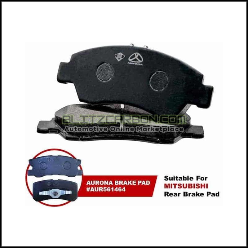 Aurona Brake Pad AUR561464 Rear ASX Grandis Outlander Pajero