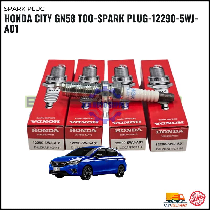 Honda City GN58 TOO-Spark Plug-12290-5WJ-A01