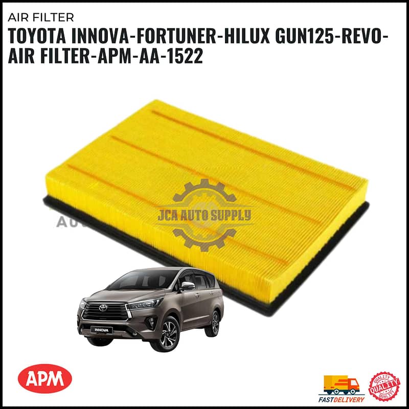 Air Filter-Toyota Innova-Fortuner-Hilux Gun125-Revo-APM-AA-1522