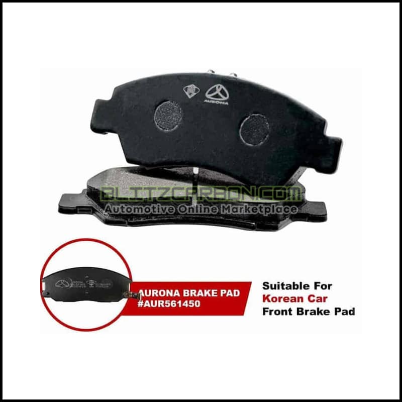 Aurona Brake Pad AUR561450 Front SantaFE Trajet Actyon Kyron Rexton Stavic