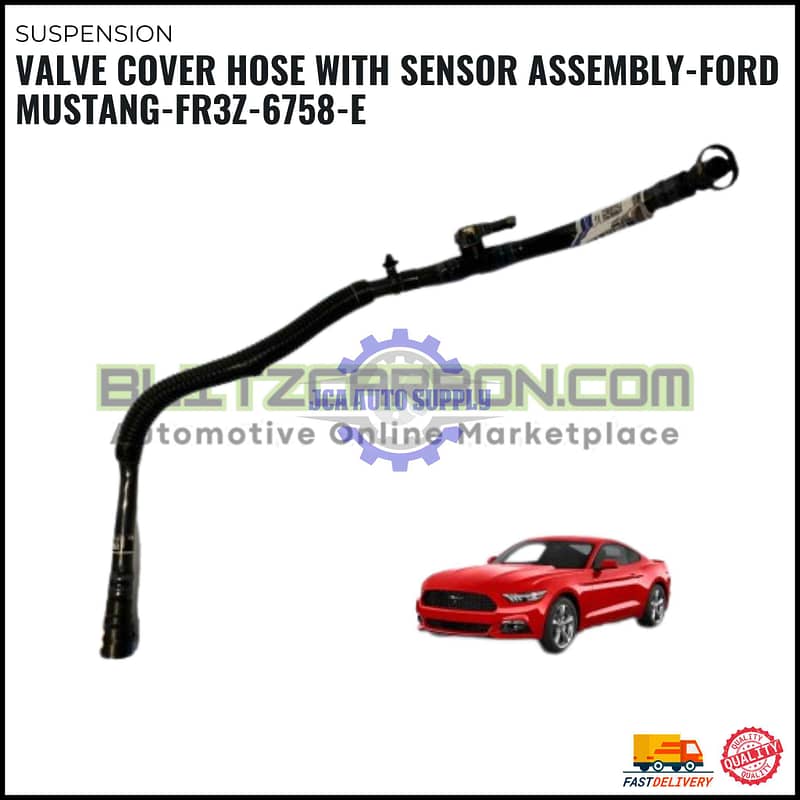 VALVE COVER HOSE WITH SENSOR ASSEMBLY-FORD MUSTANG-FR3Z-6758-E